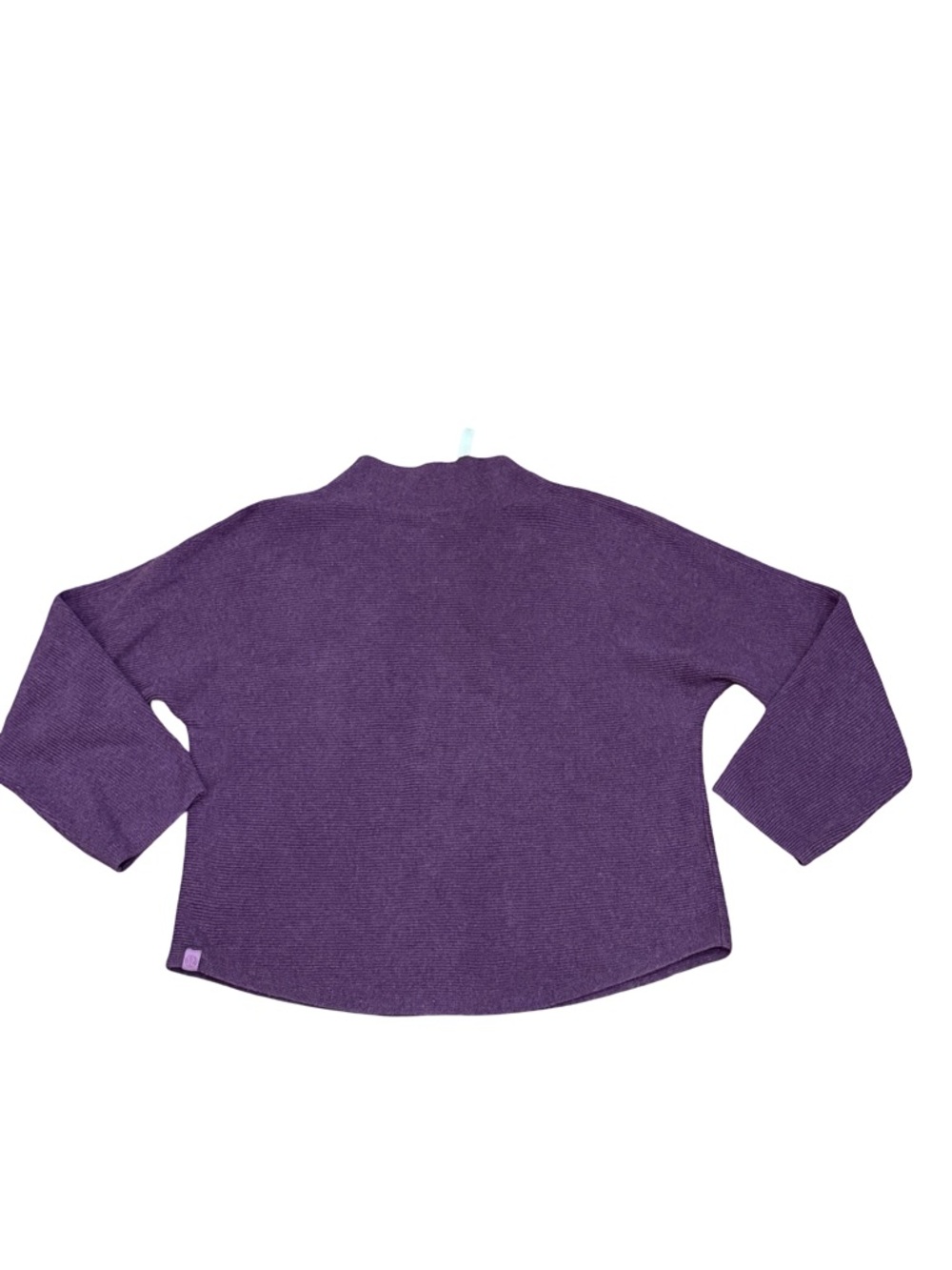🌟 Lululemon Boxy Cotton-Blend Sweater Heathered Vintage Plum M/L - Picture 12 of 14